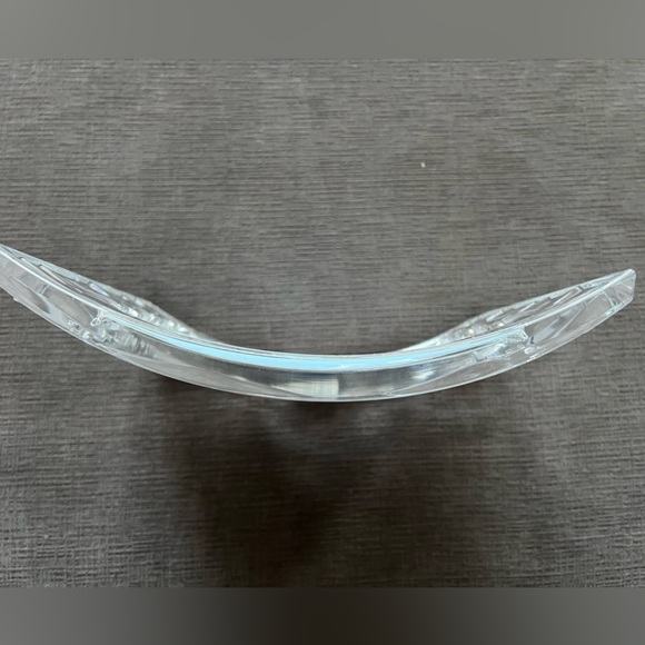 Cristal D’Arques 24% Lead Crystal - Curved picture frame picture Frame  5x7 - Picture 5 of 7